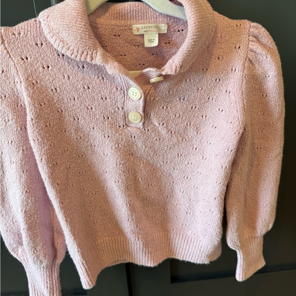 Crewcuts Pink knit Sweater